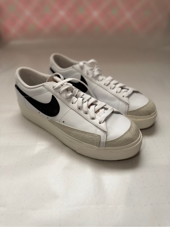 Nike Shoes - Nike Women's White and Black Low-Top Athletic Sneakers